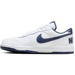 NIKE Big Low Sneaker Herren 140 - white/midnight navy 47.5