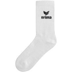 3er Pack erima Sportsocken new white 31-34