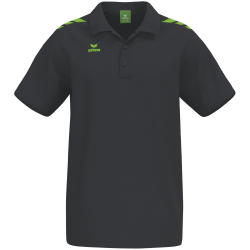 erima CMPT 3 Wings Poloshirt Herren schwarz/green gecko XS