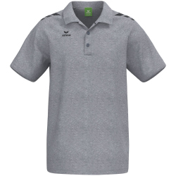 erima CMPT 3 Wings Poloshirt Herren grau melange/schwarz S