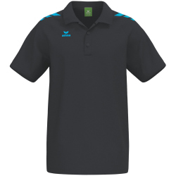 erima CMPT 3 Wings Poloshirt Herren schwarz/curacao S