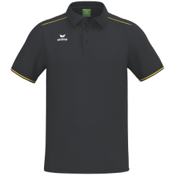 erima CMPT Poloshirt Herren schwarz/gelb S
