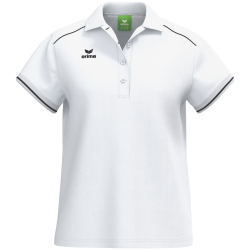 erima CMPT Poloshirt Damen weiß/schwarz 40
