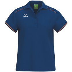 erima CMPT Poloshirt Damen new navy/orange 40