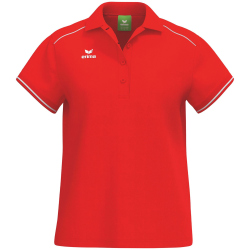 erima CMPT Poloshirt Damen rot/weiß 34