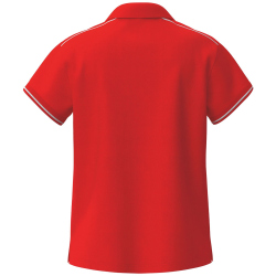 erima CMPT Poloshirt Damen rot/weiß 40