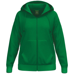 erima Teamsport Sweatjacke mit Kapuze Damen smaragd 34