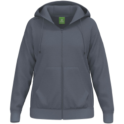 erima Teamsport Sweatjacke mit Kapuze Damen slate grey 34