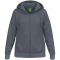 erima Teamsport Sweatjacke mit Kapuze Damen slate grey 34