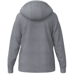 erima Teamsport Sweatjacke mit Kapuze Damen grau melange 34