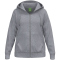 erima Teamsport Sweatjacke mit Kapuze Damen grau melange 34
