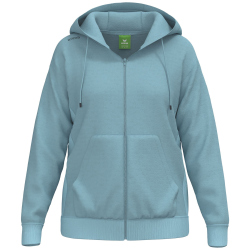 erima Teamsport Sweatjacke mit Kapuze Damen smoke blue 34