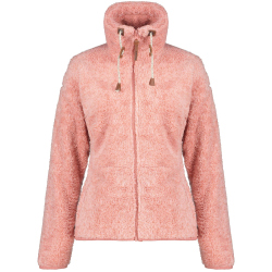 ICEPEAK Colony S7 Midlayer flauschige Fleecejacke Damen 628 - pink M