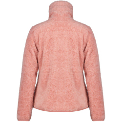 ICEPEAK Colony S7 Midlayer flauschige Fleecejacke Damen 628 - pink M