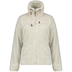 ICEPEAK Colony S7 Midlayer flauschige Fleecejacke Damen 022 - powder L