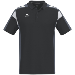 erima Celebrate 125 Function Poloshirt Herren schwarz/slate grey XS