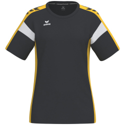 erima Celebrate 125 Function T-Shirt Damen schwarz/gelb 38