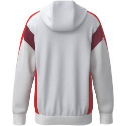 erima Celebrate 125 Trainingsjacke mit Kapuze Kinder weiß/rot 140