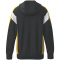 erima Celebrate 125 Trainingsjacke mit Kapuze Kinder schwarz/gelb 116