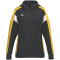 erima Celebrate 125 Trainingsjacke mit Kapuze Damen schwarz/gelb 36
