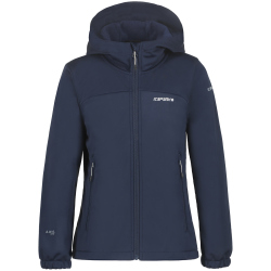 ICEPEAK Kleve Softshelljacke Kinder 390 - dark blue 128