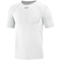 JAKO Compression 2.0 kurzarm Funktionsshirt weiß XS