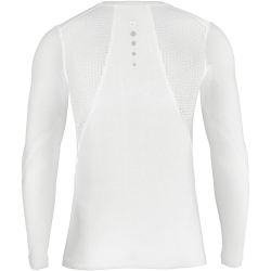 JAKO Compression 2.0 langarm Funktionsshirt wei&szlig; S