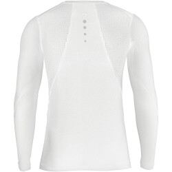 JAKO Compression 2.0 langarm Funktionsshirt weiß M