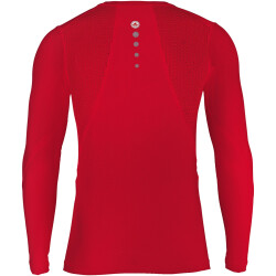 JAKO Compression 2.0 langarm Funktionsshirt rot M