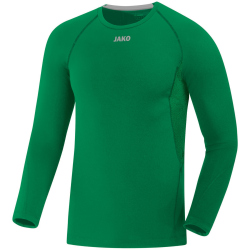 JAKO Compression 2.0 langarm Funktionsshirt sportgr&uuml;n S