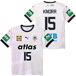 PUMA DHB Deutschland Heimtrikot mit Spielerdruck 2025 Herren