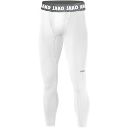 JAKO Compression 2.0 lange Funktionshose weiß S