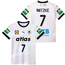 PUMA DHB Deutschland Heimtrikot mit Spielerdruck 2025...