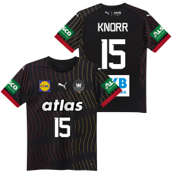 PUMA DHB Deutschland Auswärtstrikot mit Spielerdruck...