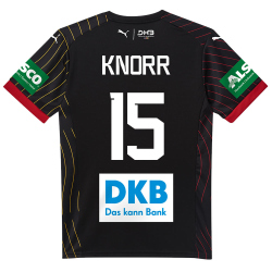 PUMA DHB Deutschland Auswärtstrikot mit Spielerdruck...
