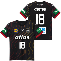 PUMA DHB Deutschland Auswärtstrikot mit Spielerdruck...