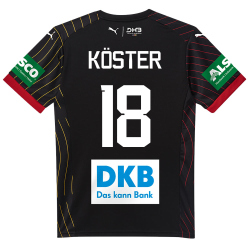 PUMA DHB Deutschland Auswärtstrikot mit Spielerdruck...