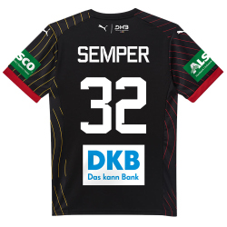 PUMA DHB Deutschland Auswärtstrikot mit Spielerdruck...