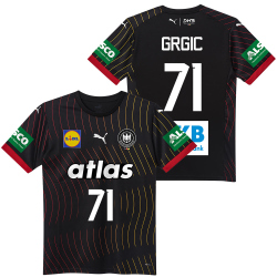 PUMA DHB Deutschland Auswärtstrikot mit Spielerdruck...
