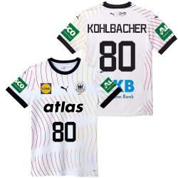 PUMA DHB Deutschland Heimtrikot mit Spielerdruck 2025...
