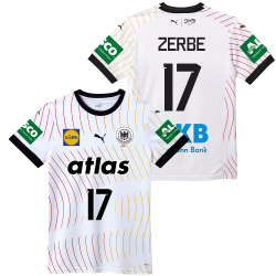 PUMA DHB Deutschland Heimtrikot mit Spielerdruck 2025...