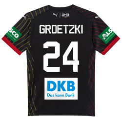 PUMA DHB Deutschland Auswärtstrikot mit Spielerdruck...