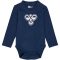 hummel hmlMINI Logo langarm Baby-Body