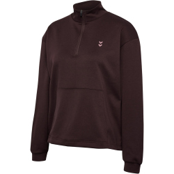 hummel hmlYOGA Soft 1/2-Zip Sweatjacke Damen