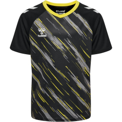hummel hmlMATCH Triumph Fußballtrikot 5138 - black/blazing yellow 116