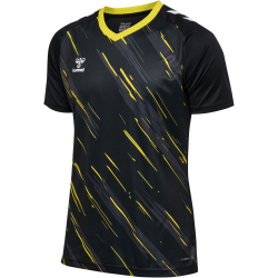 hummel hmlMATCH Triumph Fußballtrikot 5138 - black/blazing yellow S