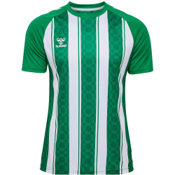 hummel hmlMATCH Striped Fußballtrikot 6129 - jelly bean/white 116