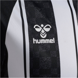hummel hmlMATCH Striped Fußballtrikot 2114 - black/white 128