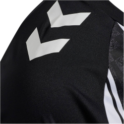 hummel hmlMATCH Striped Fußballtrikot 2114 - black/white 128