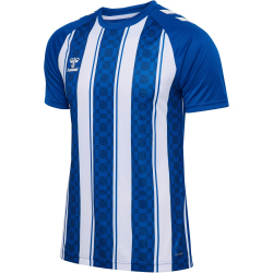 hummel hmlMATCH Striped Fußballtrikot 7691 - true blue/white S